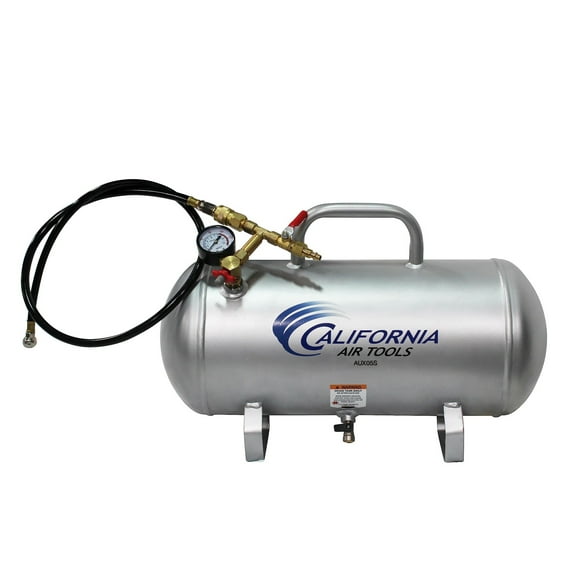 California Air Tools AUX05S Réservoir d'Air Portable en Acier de 5 Gallons