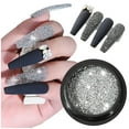 Ularma Gel Nail Forms Dip Powders Reflective Glitter Gel Polish Sugar