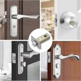 thumbnail image 5 of 2 Set Of 45mm Tubular Latch,mortice Latch Polished Chrome Door Latch Designed To Be Used With Sprung Lever Door Handles, 5 of 5