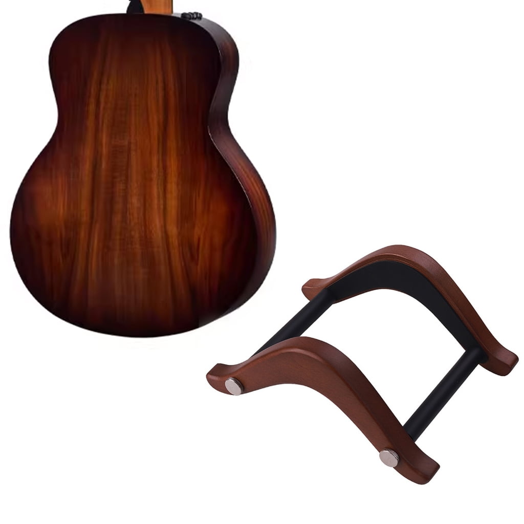 Detachable Wood Acoustic Guitar Rack Adjustable Floor Guitar Holder Enduring