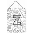 thumbnail image 1 of Carolines Treasures CJ2007-ZDS1216 Letter Z Musical Note Letters Wall and Door Hanging Prints, 1 of 1