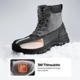 thumbnail image 2 of NORTIV 8 Mens Winter Boots Lightweight Casual Waterproof Slip Resistance Work Boot, 2 of 5