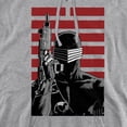 thumbnail image 2 of G.I. Joe Snake Eyes Ninja Unisex Adult Pull-Over Hoodie, Athletic Heather, 2X-Large, 2 of 5