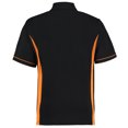 thumbnail image 2 of Kustom Kit - Polo  Pique de manga corta Modelo Scottsdale Hombre Caballero - Verano/Trabajar (Negro/Naranja), 2 of 2