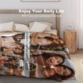 thumbnail image 5 of Personalised Blanket, Custom Blanket with Photos Text.Custom Blanket with 1-9 Photo Collages.Father, Mom, Lover, Kids, Friends, Birthday, Christmas - Personalised Gifts for Women Men（75x100cm）, 5 of 6