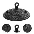 thumbnail image 2 of OFFIGAM Retro Style Black Chandelier Mounting Plate for Pendant Light Fixtures, Ceiling Canopy Cover, 2 of 10