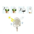 thumbnail image 4 of 2 fundas para árbol de Navidad desplegadas de 90 x 103 cm, color blanco, ligeras y protectoras. Bolsa de almacenamiento para árbol de Navidad., 4 of 6