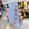 thumbnail image 3 of RedmiA1 A2plus Luxury Plating Love Heart Bracelet Chain Case For Xiaomi Redmi 12C A1 A2 Plus Band Cover On Redmi12C 11A 13C 10C, 3 of 5