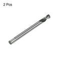 thumbnail image 3 of Uxcell 2Pack High-speed Steel Drill Bits, 6mmx80mm for Hole Saws Arbor Replacement, 3 of 5