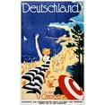 thumbnail image 2 of Fries, Leonhard F.W. 13x18 White Modern Wood Framed Museum Art Print Titled - Deutschland / An der Ostsee, 2 of 4