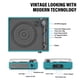 thumbnail image 2 of Tocadiscos cotsoco Sea Blue con Bluetooth y 2 altavoces, 2 of 7