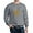 Graphite Gray, variant on CafePress - Pi Swirl Sweatshirt - Crew Neck Sweatshirt