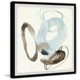 thumbnail image 2 of Marmont Hill Blue & Umber Rounds I Framed Wall Art, 1.50" x 32.00", 2 of 6