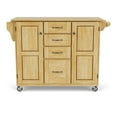thumbnail image 2 of Homestyles Create-A-Cart Brown Kitchen Cart, 2 of 11