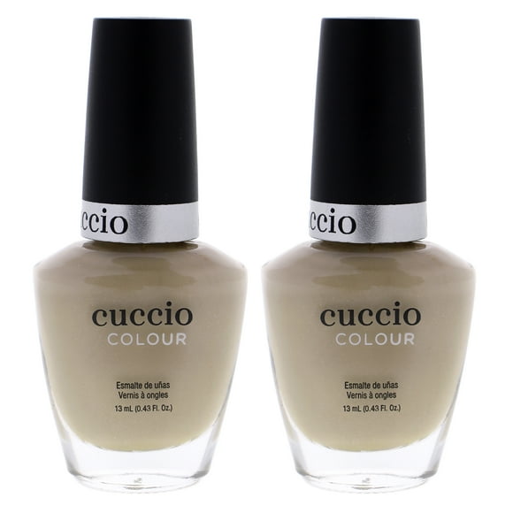 Esmalte de Uñas Cuccio Colour Oh Naturale 0.43 oz Paquete de 2