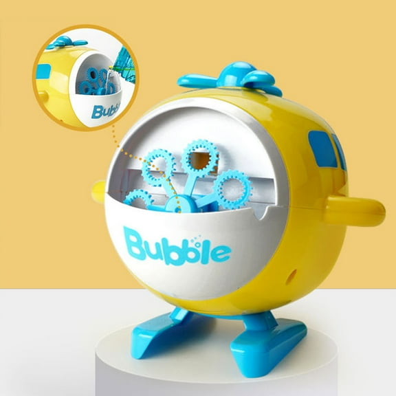 LOLIPPYY Portable Blower Funny Bubbles Making Blue 1pc for Indoor Activities