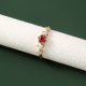 thumbnail image 1 of Exquisite Tiny Heart-Shaped Zircon Ring For Women Girls Birthday Wedding Anniversary Jewelry, 1 of 5