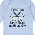 thumbnail image 4 of Inktastic Future Banjo Player Like Grandpa Boys or Girls Long Sleeve Baby Bodysuit, 4 of 5