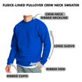 thumbnail image 2 of Men's Crew Neck Fleece-Lined Pullover Sweater (S-2XL), 2 of 4