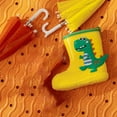 thumbnail image 5 of LoyisViDion Toddler Shoes Clearance Summer Children'S Cute Shoes Eva Soft-Soled Non-Slip Baby Rain Boots for Men and Women Yellow 3.5-4.5Years, 5 of 9