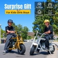 thumbnail image 5 of Pescroa 99cc Gas Powered Mini Dirt Bike, 21MPH Off-Road Motorcycle for Kids and Adults, Dual Disc Brakes, Rear Suspension, As Gifts for Kids, 5 of 8