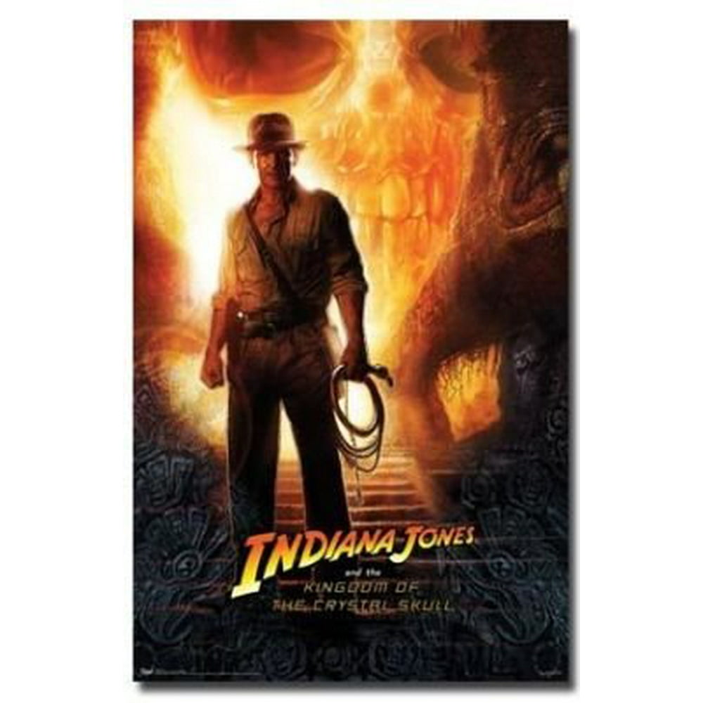 Indiana Jones Movie Poster Harrison Ford Teaser New 24x36
