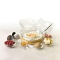thumbnail image 3 of Duralex Lys Stackable Clear Glass Bowl 17 cm Set of 6, 3 of 4