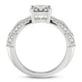 thumbnail image 4 of Pompeii 2 1/2Ct Diamond Vintage Lab Grown Engagement Ring White, Yellow or Rose Gold, 4 of 6
