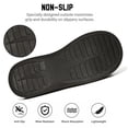 thumbnail image 5 of BERANMEY Slip On Waterproof Mens Slippers Closed Toe Slippers for Mens Warm Fuzzy Comfy House Shoes Non-slip Sole Indoor/Outdoor Fluffy Wide Winter Slippers, 5 of 9