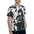 thumbnail image 2 of Demon Slayer Muichiro Tokito T-Shirts 3d Printed Short Sleeve Tee Shirt For Men, 2 of 8
