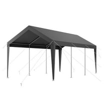 Carport Car Canopy 10x20 FT Heavy Duty Portable Garage Shelter - Grey