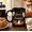 Black, variant on Ghosts and Pumpkins Mug Cute Halloween Coffee Cup for Fall Gift Lovers