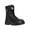 Black, variant on Big Bill BB4002W Women's Big Red Microfiber Work Boots 8"-Black-Regular-10