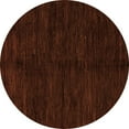 thumbnail image 1 of Ahgly Company Indoor Round Abstract Orange Modern Area Rugs, 5' Round, 1 of 4
