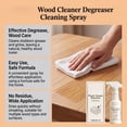 thumbnail image 5 of Wood Cleaner Degreaser Spray 120ml, Furniture Surface Cleaner for Grease, Dust & Grime Removal and Polish, 5 of 9