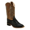 thumbnail image 2 of Old West Children's Faux Horn Back Gator Print Boots, 2 of 2