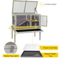 thumbnail image 5 of Aivituvin Guinea Pig Cages Indoor Rabbit Hutch with Removable Stand Anti Chewing Wooden, 5 of 9