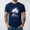 thumbnail image 1 of T-Shirt Silhouette de la Forêt sur le Mur du Jardin, 1 of 4