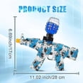thumbnail image 5 of Pistola eléctrica Blaster Gel Blaster Splatter Pellet Pistola de juguete para niños al aire libre - Azul oso de fresa Electrónica, 5 of 5