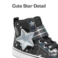 thumbnail image 2 of Zapatillas altas para niñas DREAM PAIRS negras talla 8 para niños pequeños, 2 of 6