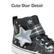 thumbnail image 2 of Zapatillas DREAM PAIRS para Niñas, Botita, Talla 4, Negras, 2 of 6