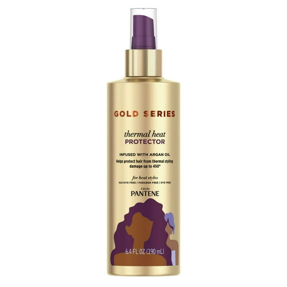 Pantene Gold Series Thermal Heat Protector 6.4oz Pump (Pack of 3)