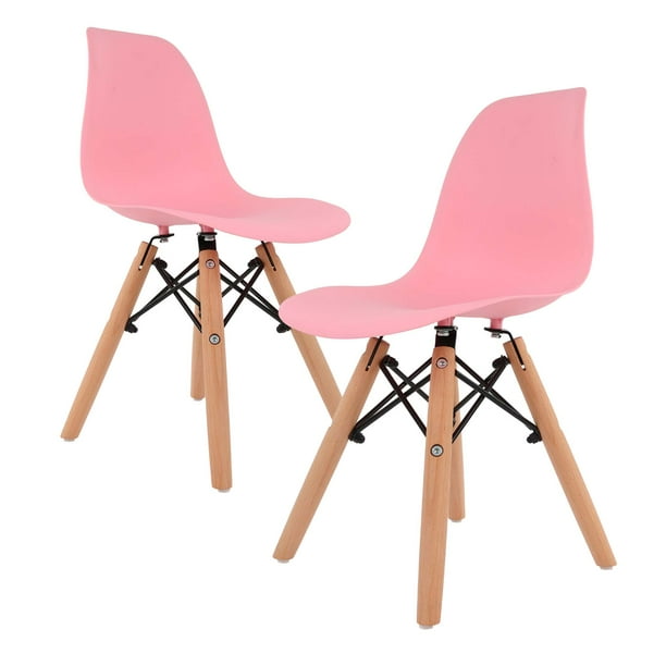 Set de 2 sillas Infantiles Baby Gaon Diseño Eames Etapa preescolar rosa