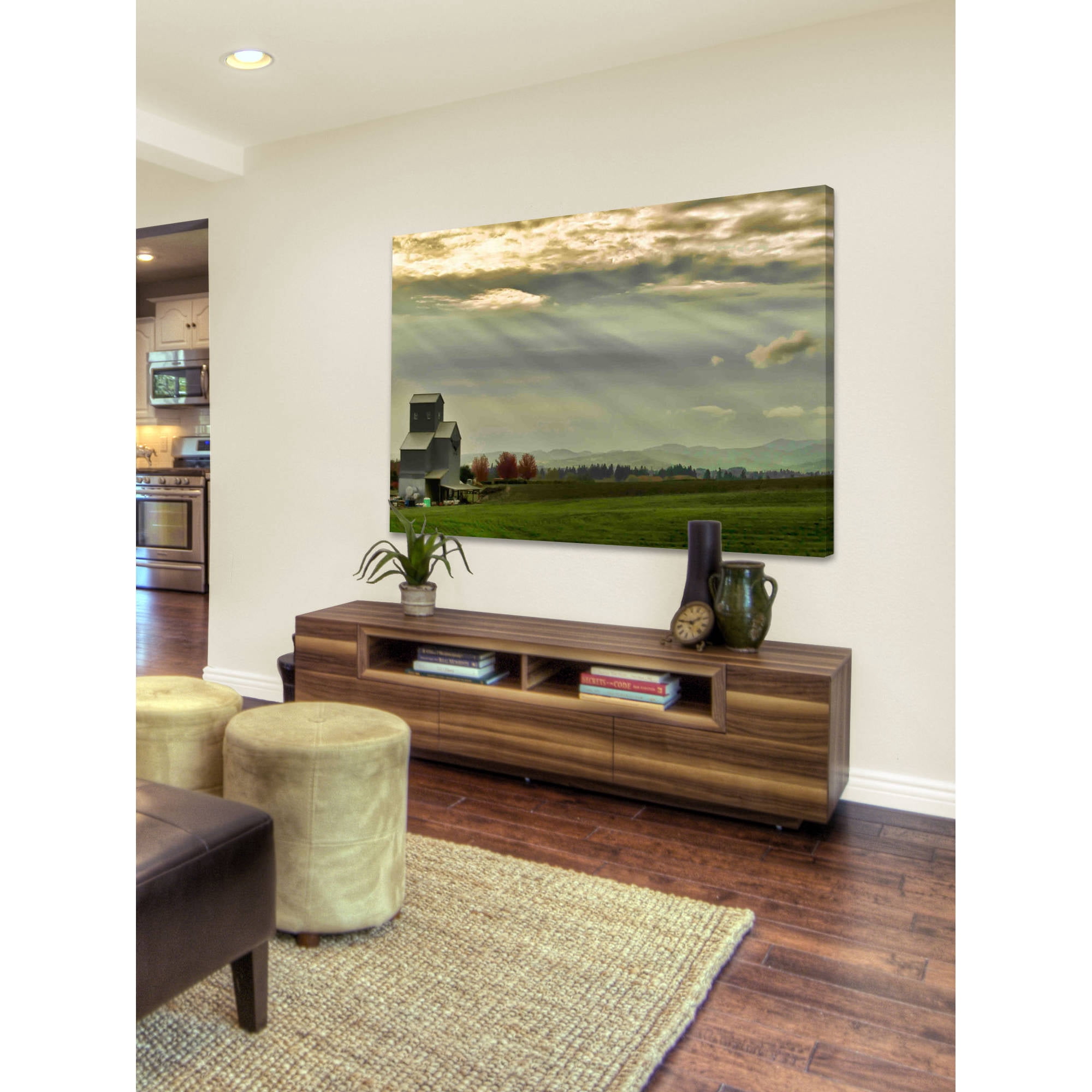 Marmont Hill "Wine Country Sunset" Painting Print on Canvas