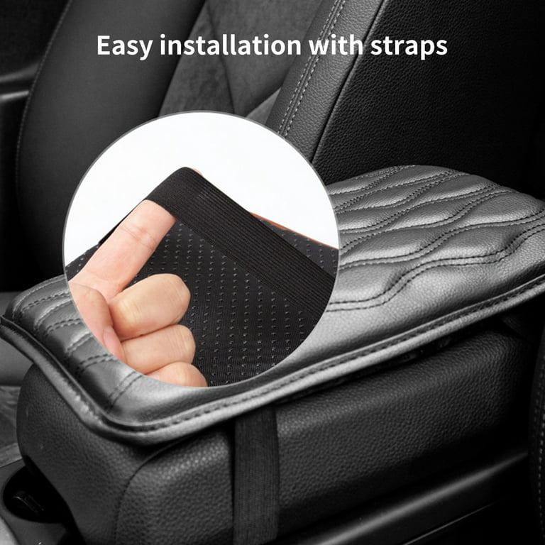 Fairnull Seat Armrest Protector Non-slip Exquisite Stitching Super Stretchy  Fast Rebound Waterproof Booster Pad Breathable Universal Car Seat Armrest