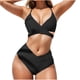 thumbnail image 2 of Traje de baño para mujer Traje de baño de color sólido para mujer + bañador y bikini de moda Traje de baño dividido Trajes de baño para mujer, 2 of 8