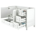 thumbnail image 3 of Alaterre Furniture 48in Wood Bathroom Vanity with Soft-Close Doors, White, 3 of 8