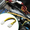 thumbnail image 1 of 10 Uds. Cable de extensión de conector de Cable de alimentación convertido de 4 pines a 8 pines, 1 of 6