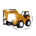 thumbnail image 1 of Excavadora de juguete HUOGUO Electric Universal Engineering con luz y música, 1 of 5