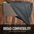 thumbnail image 5 of Permasteel Universal Patio Cooler Cover for 80-Quart Outdoor Patio Cooler Cart, Black, 672 oz, 5 of 10